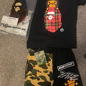 A Bathing Ape Sweatsuit Kids